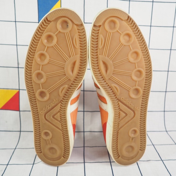 Adidas Basket Profi Orange Low Lo Trainers Men's Size UK 7 EU 40.5 US 7.5 Q23022 - Picture 5 of 6